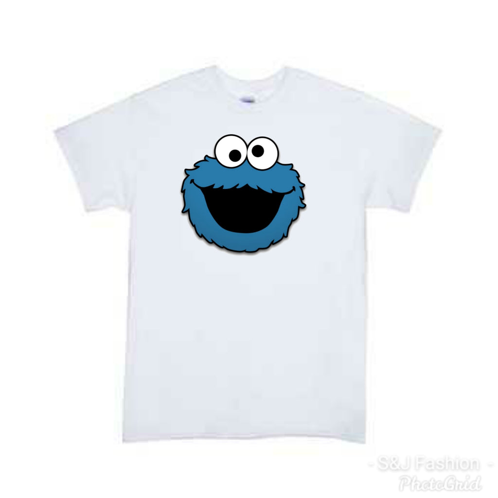 Sesame Street Cookie Monster Girls Shirt boys Shirt