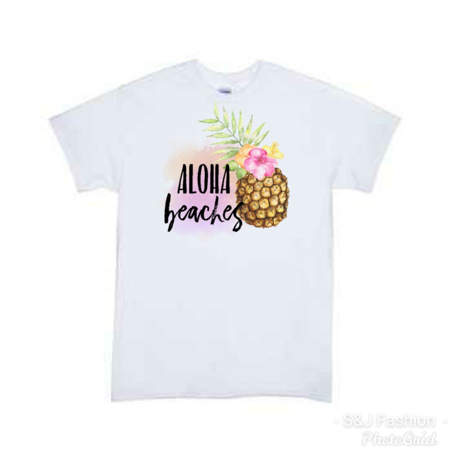 Aloha beaches Girls Shirt Boys Shirts Ladies Shirt