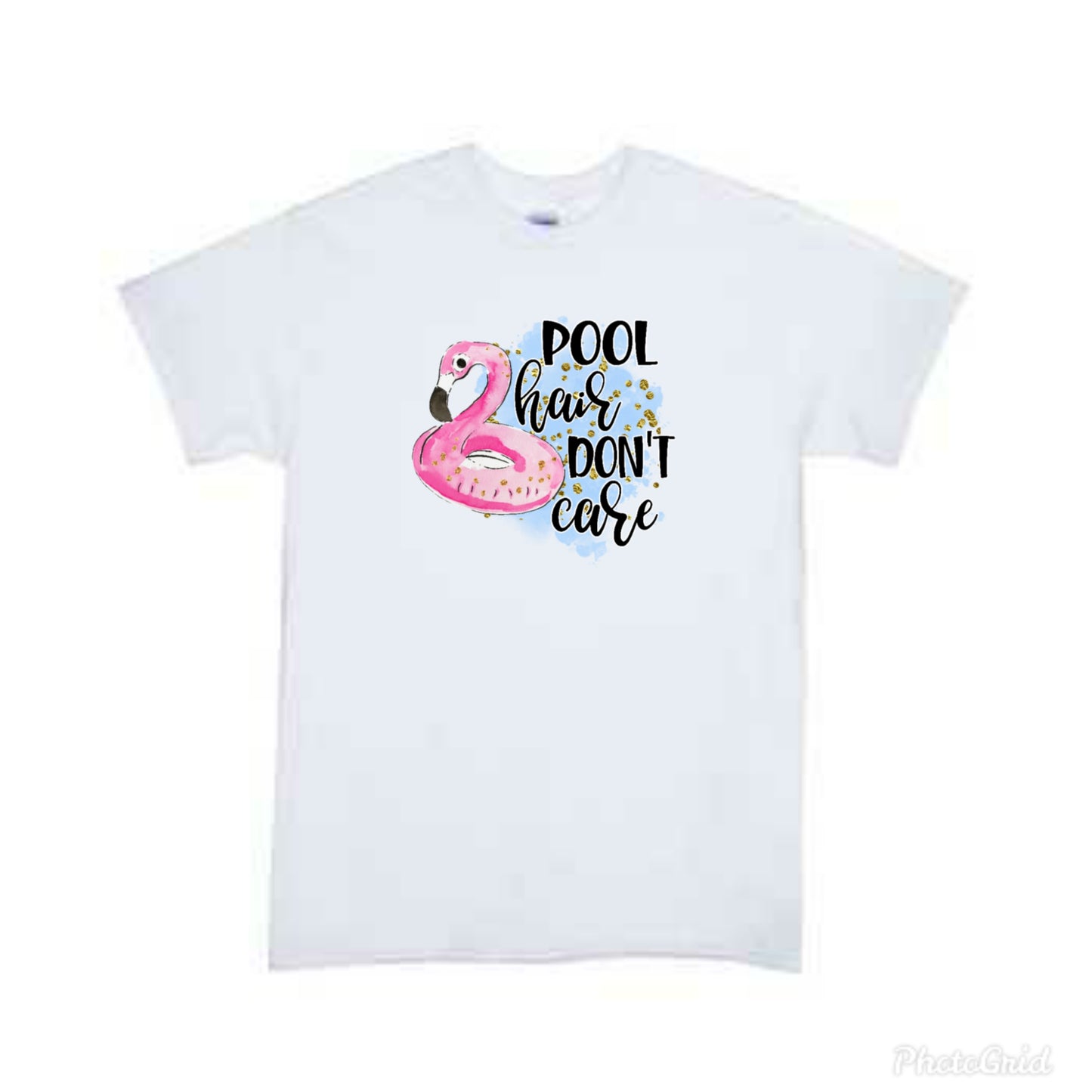 Pool Hair Dont Care Girls Shirt