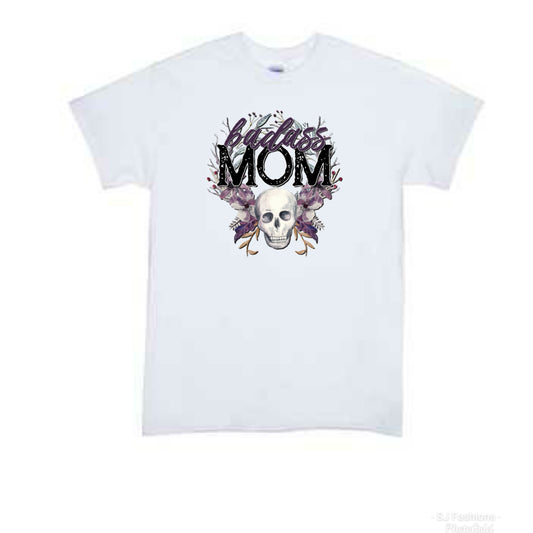 Badass Mom Ladies Shirt