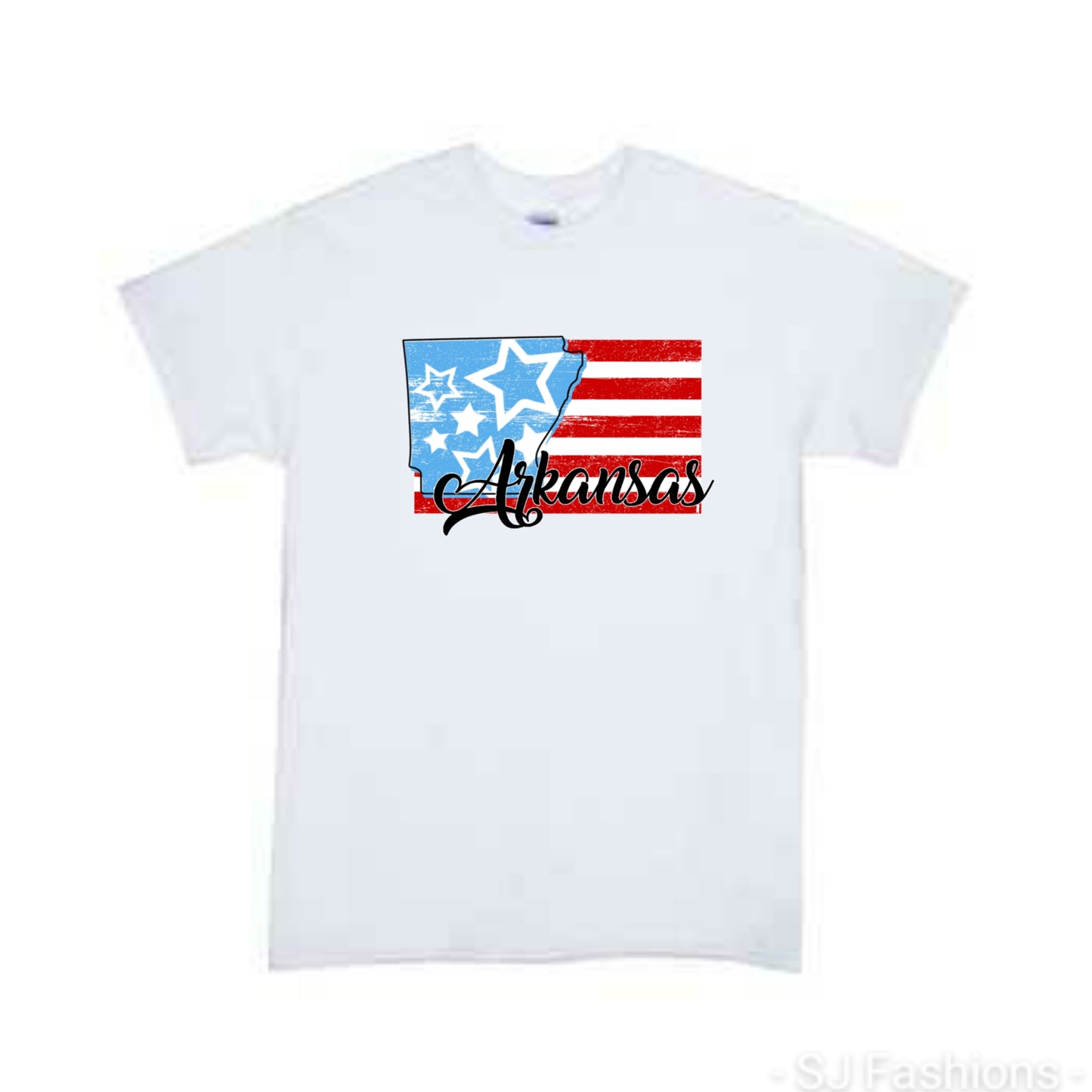 States with name and without 4th of July Shirt Boys Shirt Girls Shirt