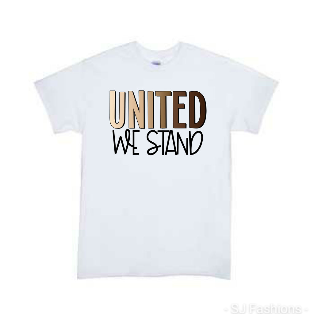 United We Stand Girls Shirt Boys Shirt Shirt Ladies Shirt Mens Shirt BLM