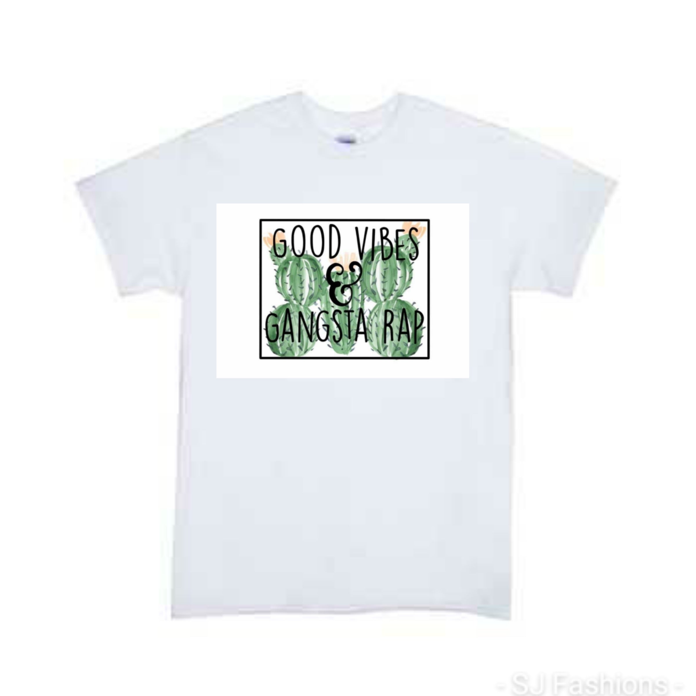 Good Vibes & Gangsta Rap Girls Shirt Boys Shirt Shirt Ladies Shirt Mens Shirt