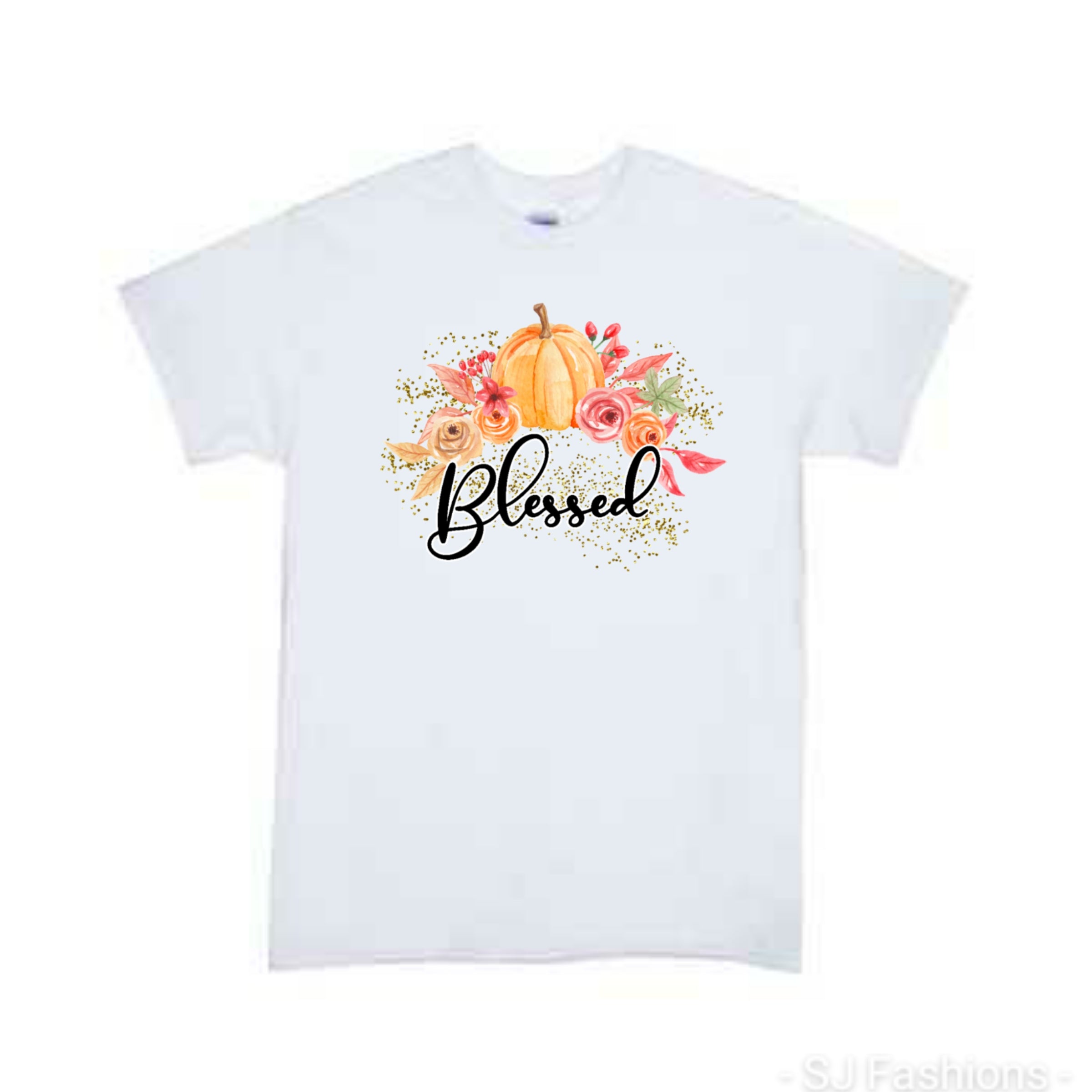 Blessed Thanksgiving Fall Girls Shirt