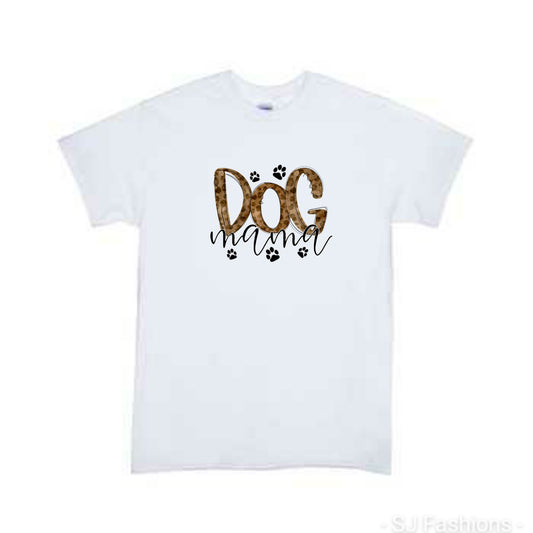 Dog Mom Ladies Shirt