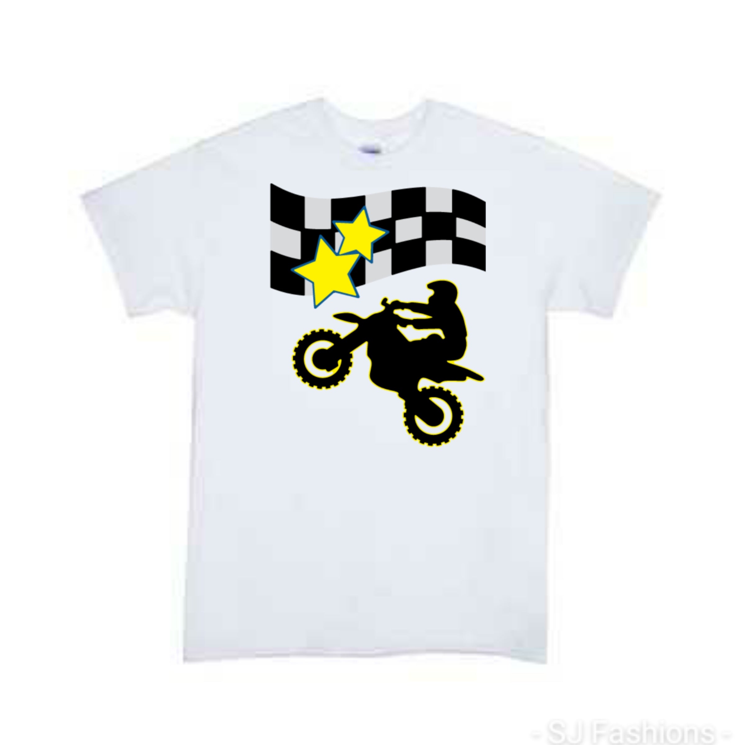 Dirt Bike Rider Boys Shirt Girls Shirt Ladies Shirt Mens Shirt