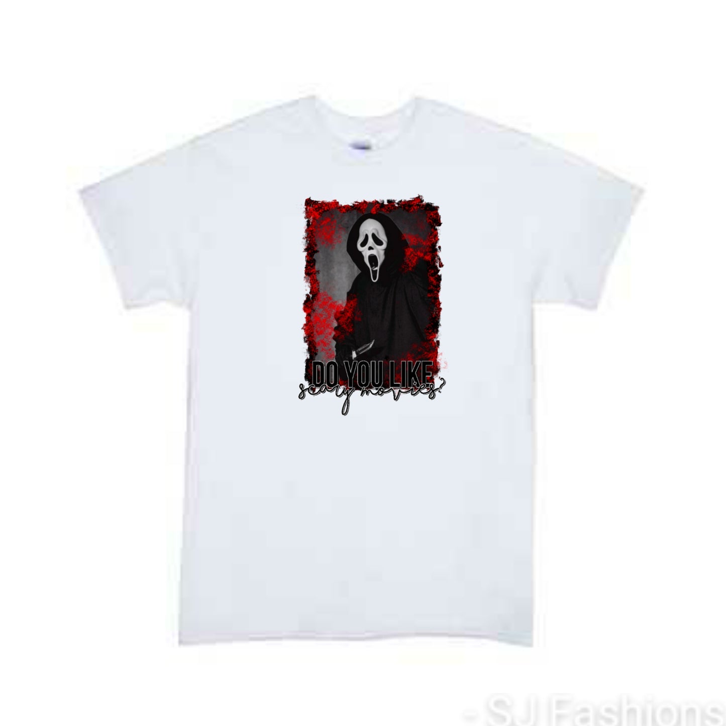 Do you like scary movies Scream Halloween Girls Shirt Boys Shirt Ghostface