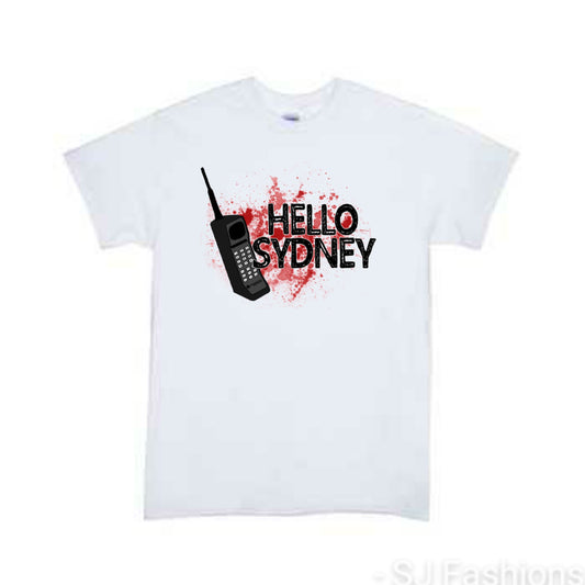 Hello Sydney Scream Halloween Girls Shirt Boys Shirt