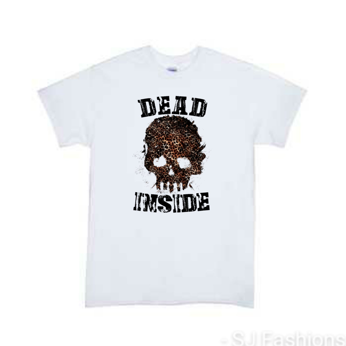 Dead inside Adult ladies Shirt Halloween