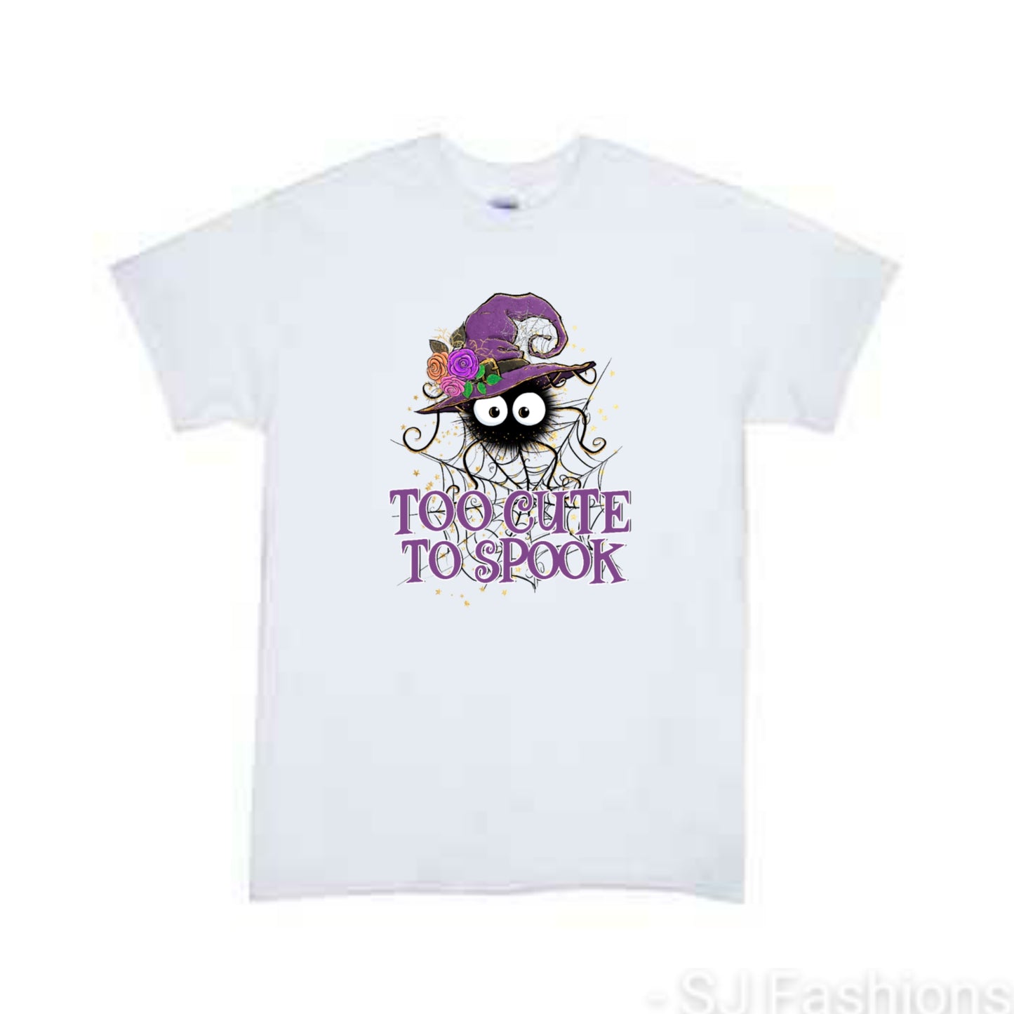 Too cute to spook Halloween Girls Shirt Boys Shirt