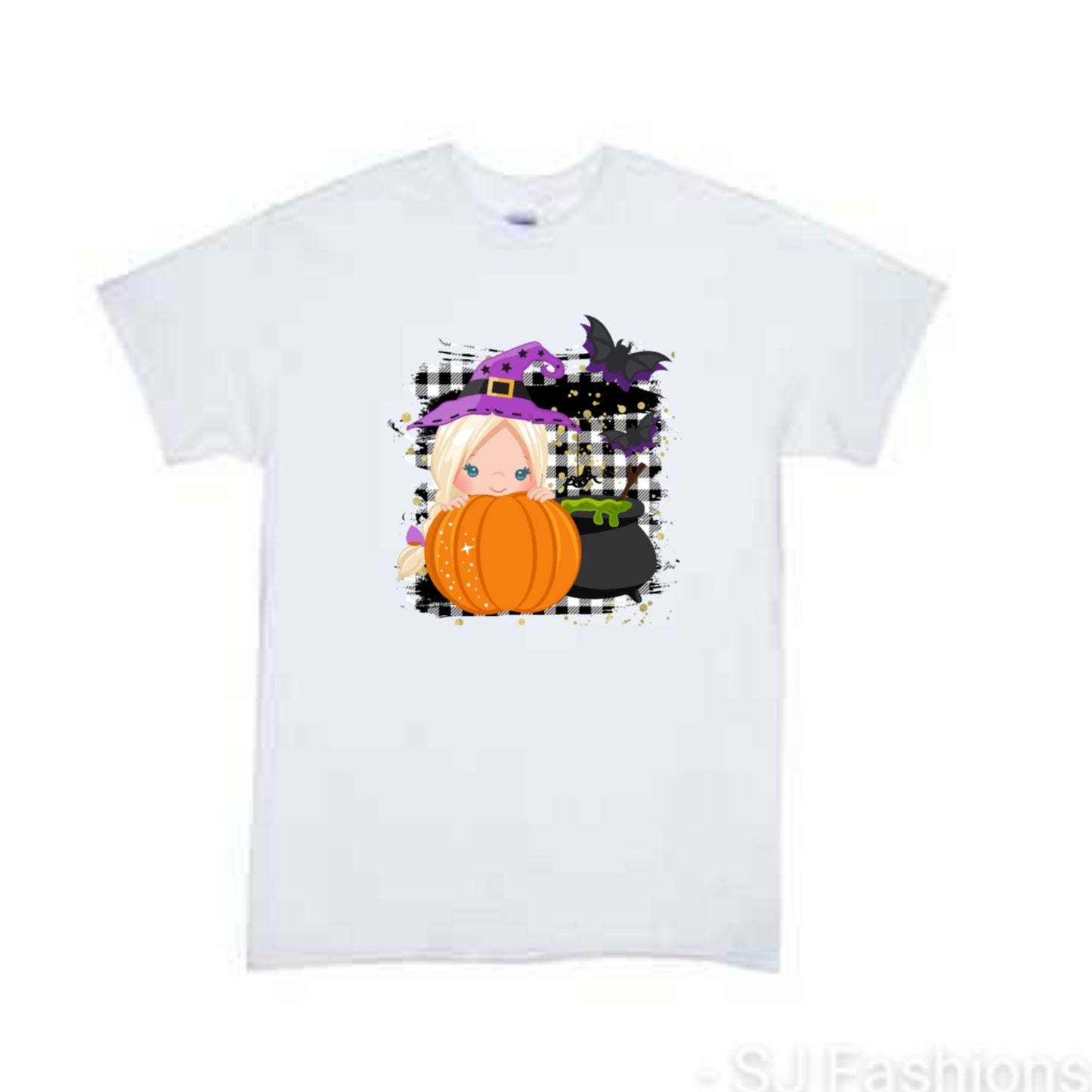 Pumpkin Girl Halloween Girls Shirt