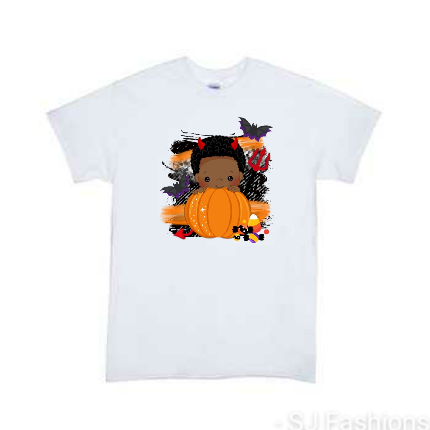 Pumpkin Boy Halloween Boys Shirt