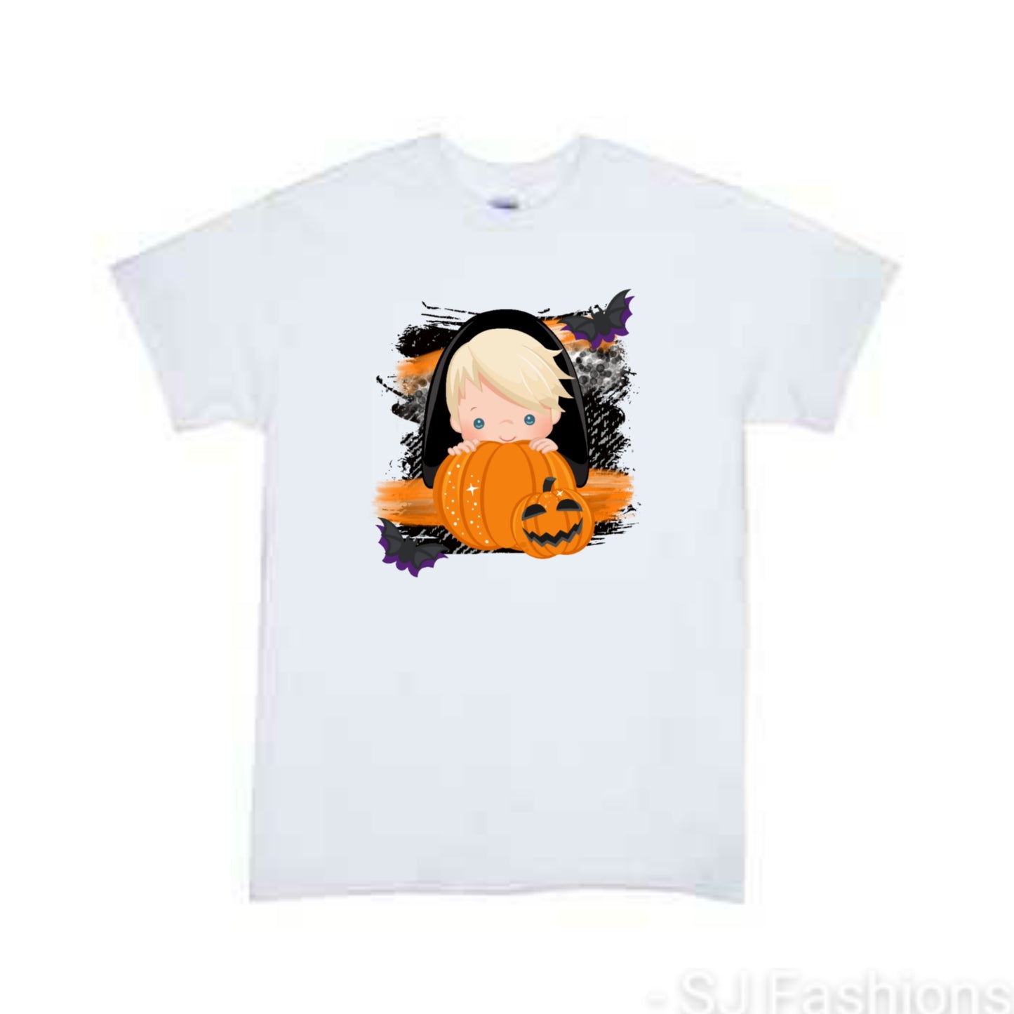 Pumpkin Boy Halloween Boys Shirt