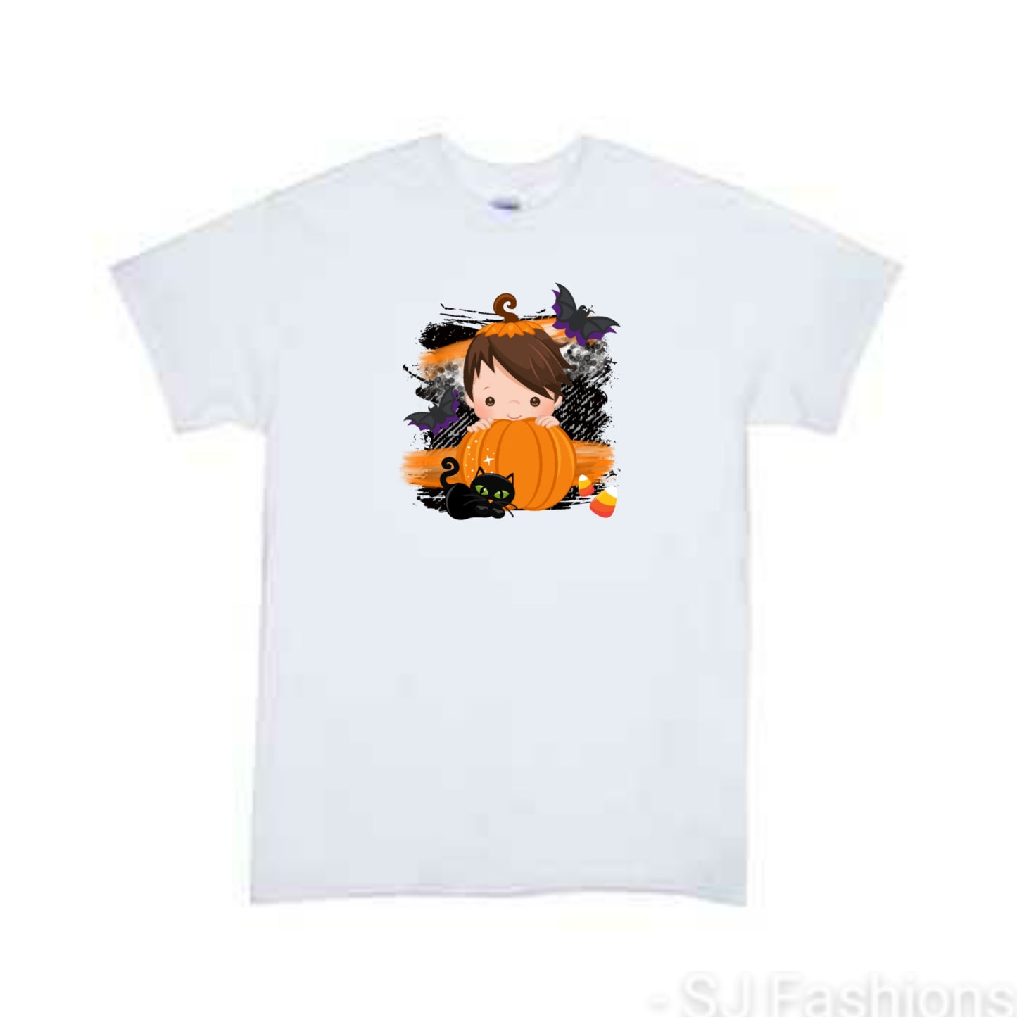 Pumpkin Boy Halloween Boys Shirt