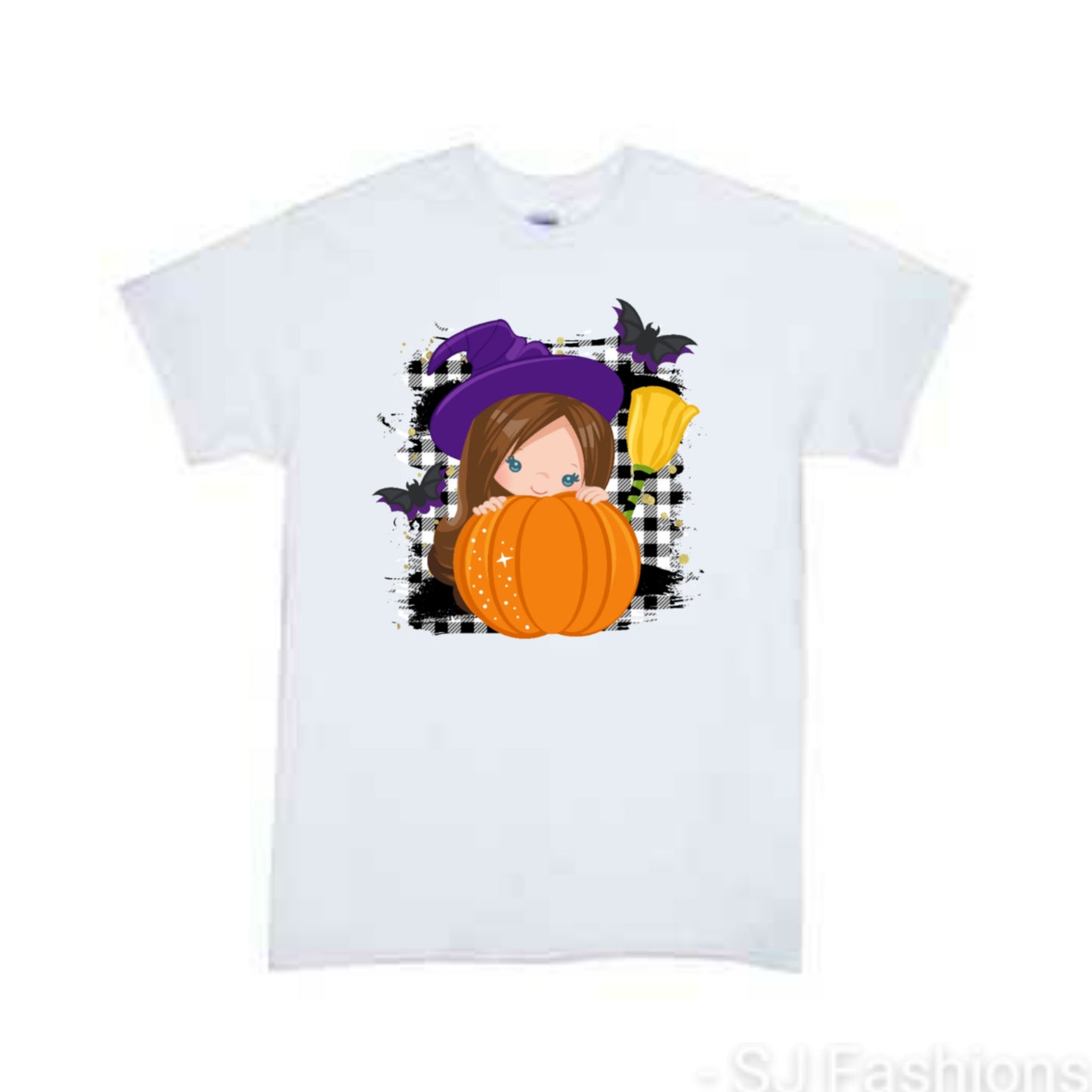 Pumpkin Girl Halloween Girls Shirt
