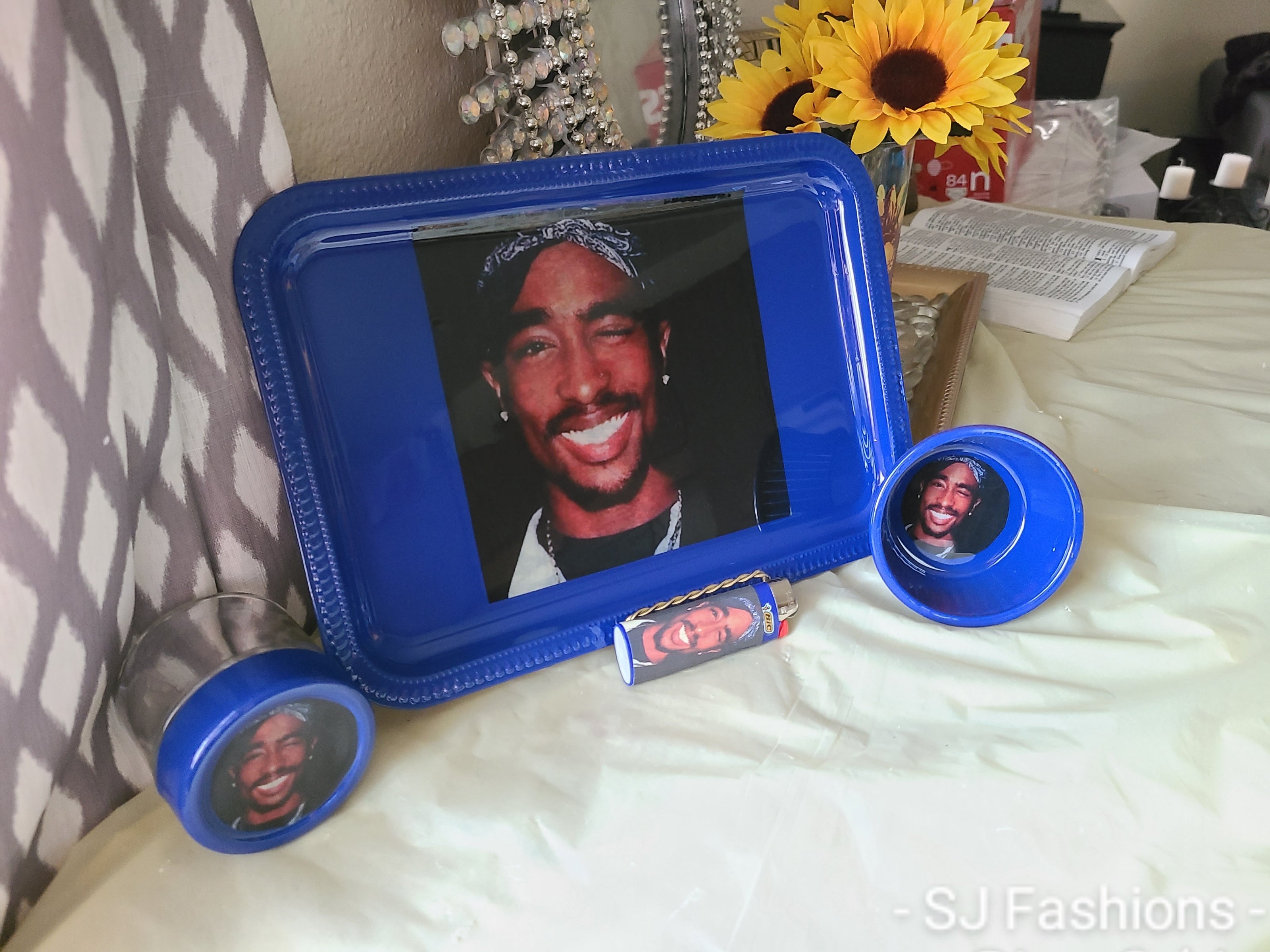 Tupac Rolling Trays 4pc