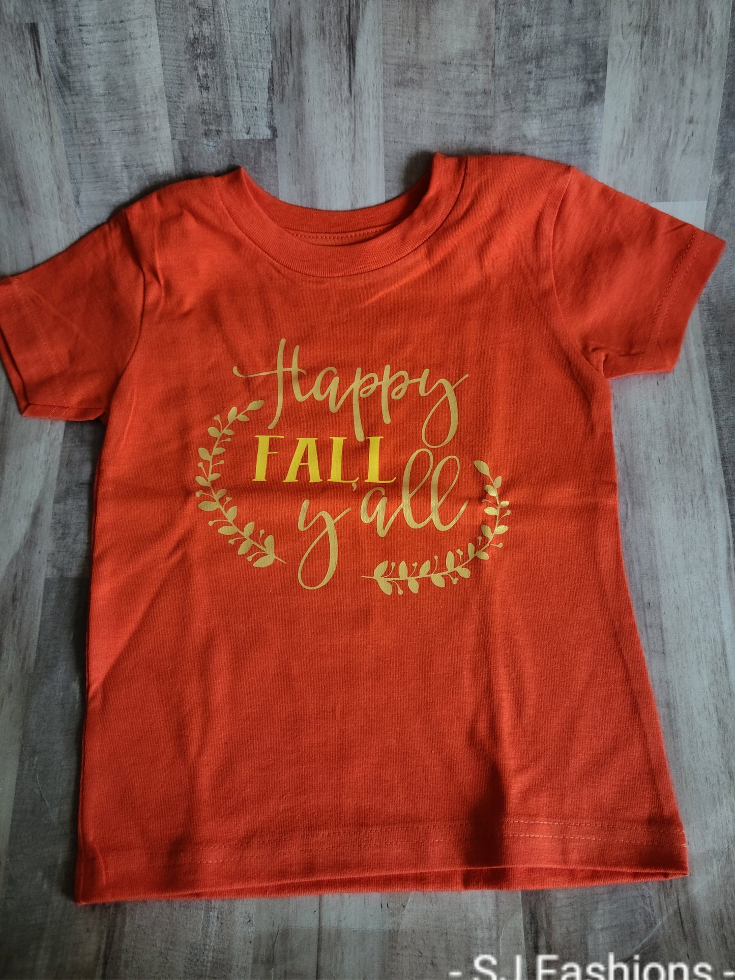 Happy Fall Y'all Girls Shirt Boys Shirt Thanksgiving