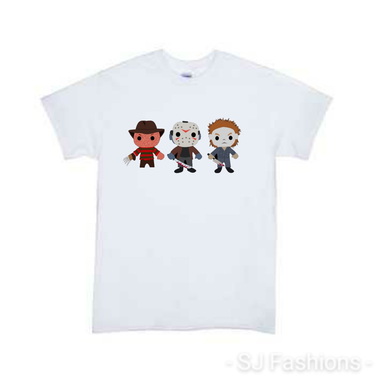 Horror Characters Boys Shirt Girls Shirt Halloween