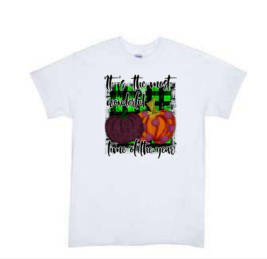 Its the most wonderful time of the year Fall Girls Shirt