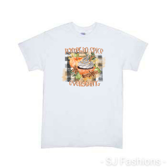 Pumpkin Spice everything Fall Girls Shirt