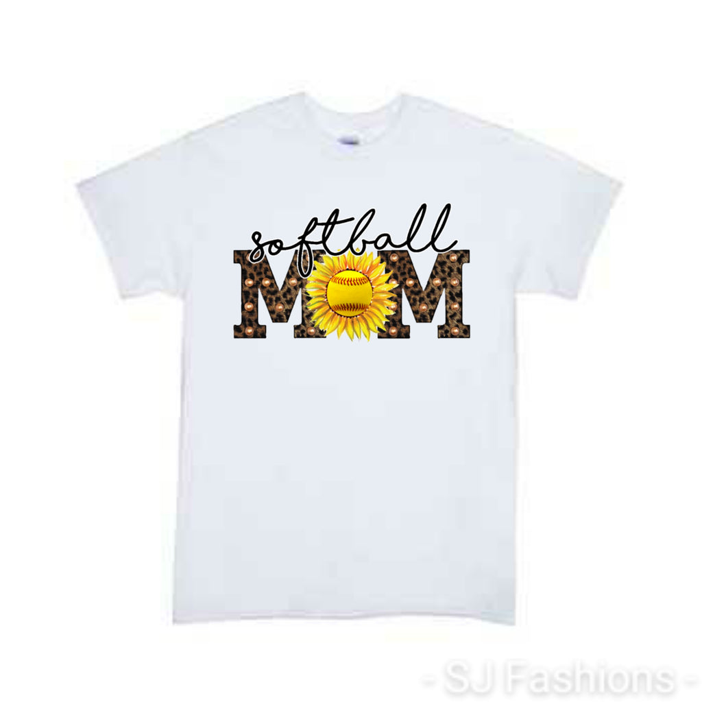 Softball Mom Ladies Shirt