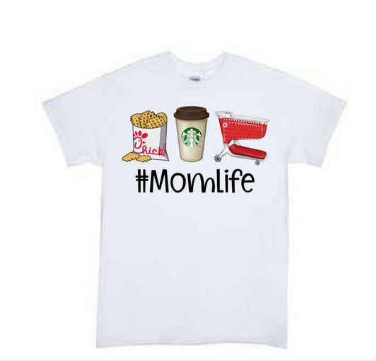 #momlife Ladies Shirt