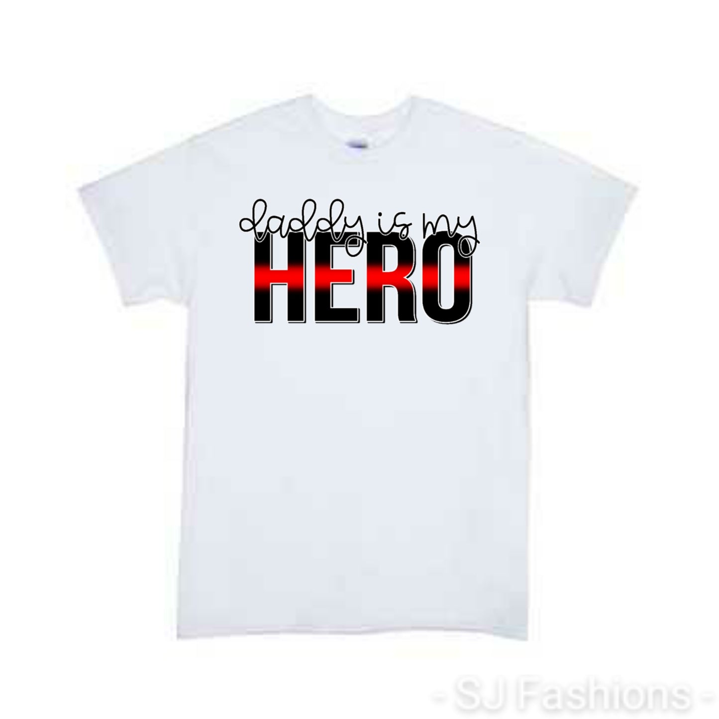 Daddy Is My Hero Girls Shirt Boys Shirt