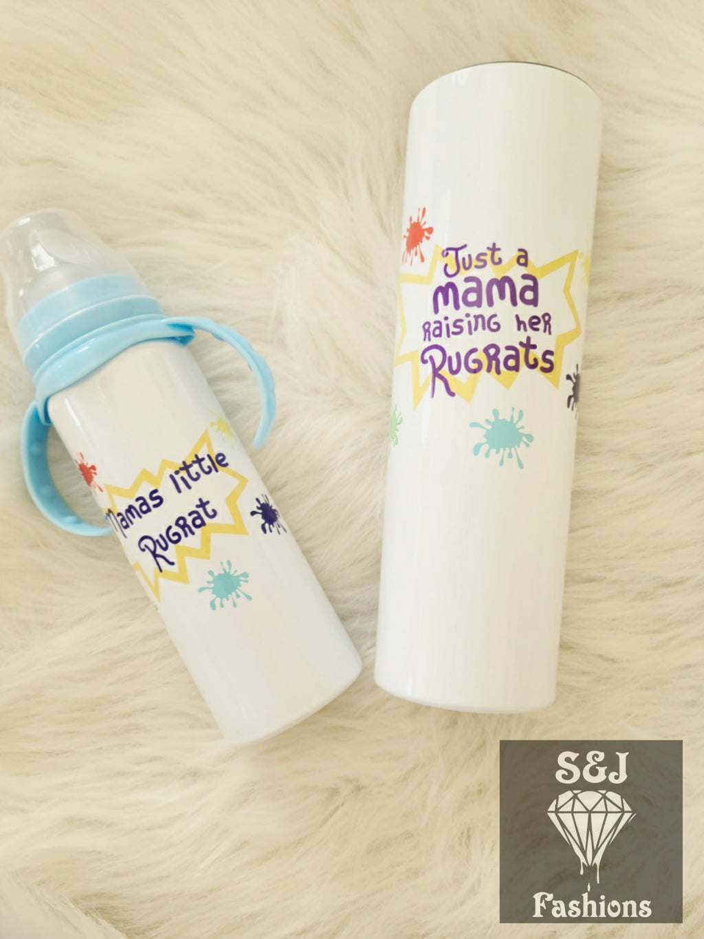 Rugrats Tumbler Mug Baby Bottle