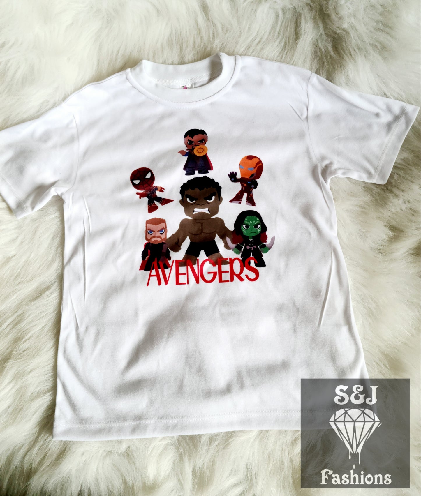 Superhero Avenger Boys Shirt