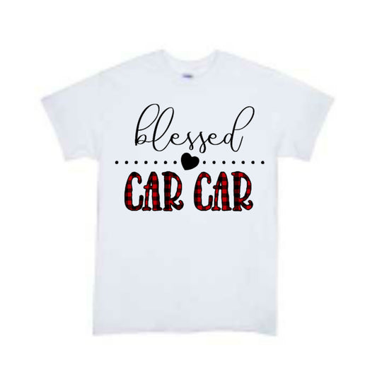 Blessed Car Car Ladies Shirt