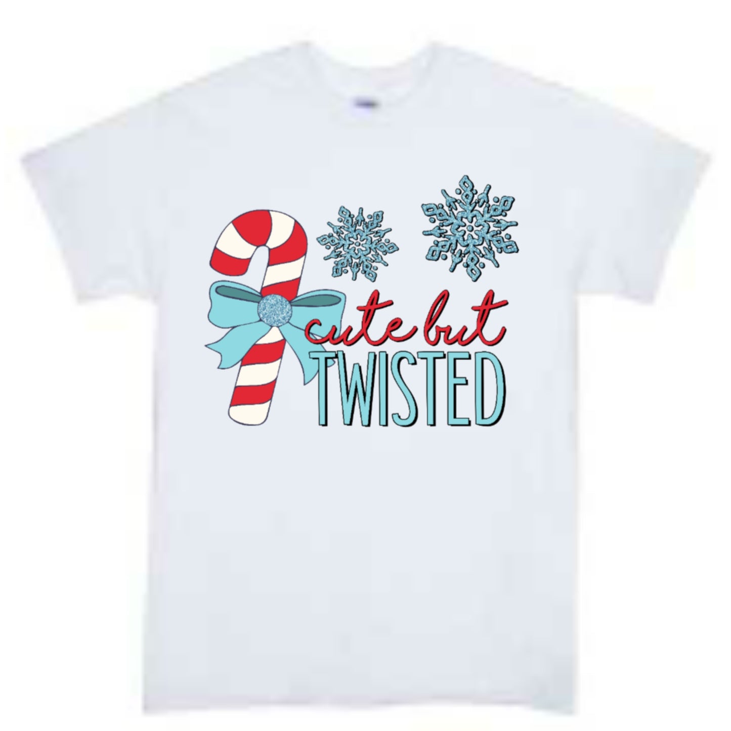 Cute But Twisted Christmas Boys Shirt Girls Shirt Ladies Shirt Mens Shirt