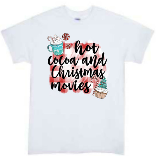 Hot Coco & Christmas Movies Christmas Boys Shirt Girls Shirt Ladies Shirt Mens Shirt