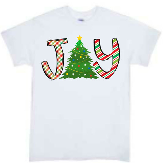 Joy Christmas Boys Shirt Girls Shirt Ladies Shirt Mens Shirt