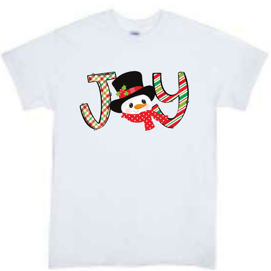 Joy Christmas Boys Shirt Girls Shirt Ladies Shirt Mens Shirt