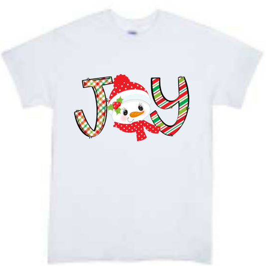 Joy Christmas Boys Shirt Girls Shirt Ladies Shirt Mens Shirt