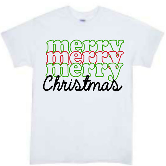 Merry Christmas Boys Shirt Girls Shirt Ladies Shirt Mens Shirt