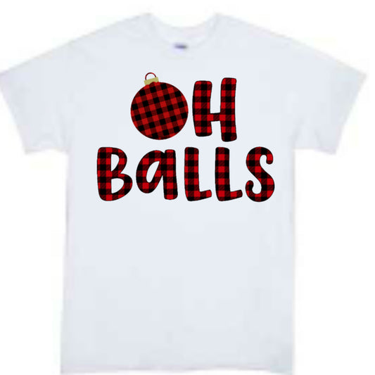 Oh Bells Christmas Boys Shirt Girls Shirt Ladies Shirt Mens Shirt