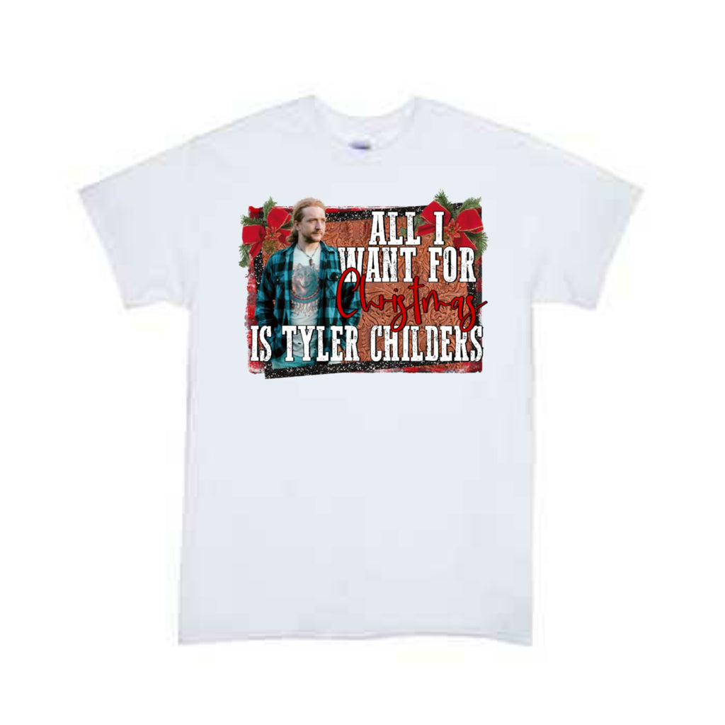 All I want for Christmas is Tyler Childers tshirt Boys Shirt Girls Shirt Ladies Shirt Mens Shirt