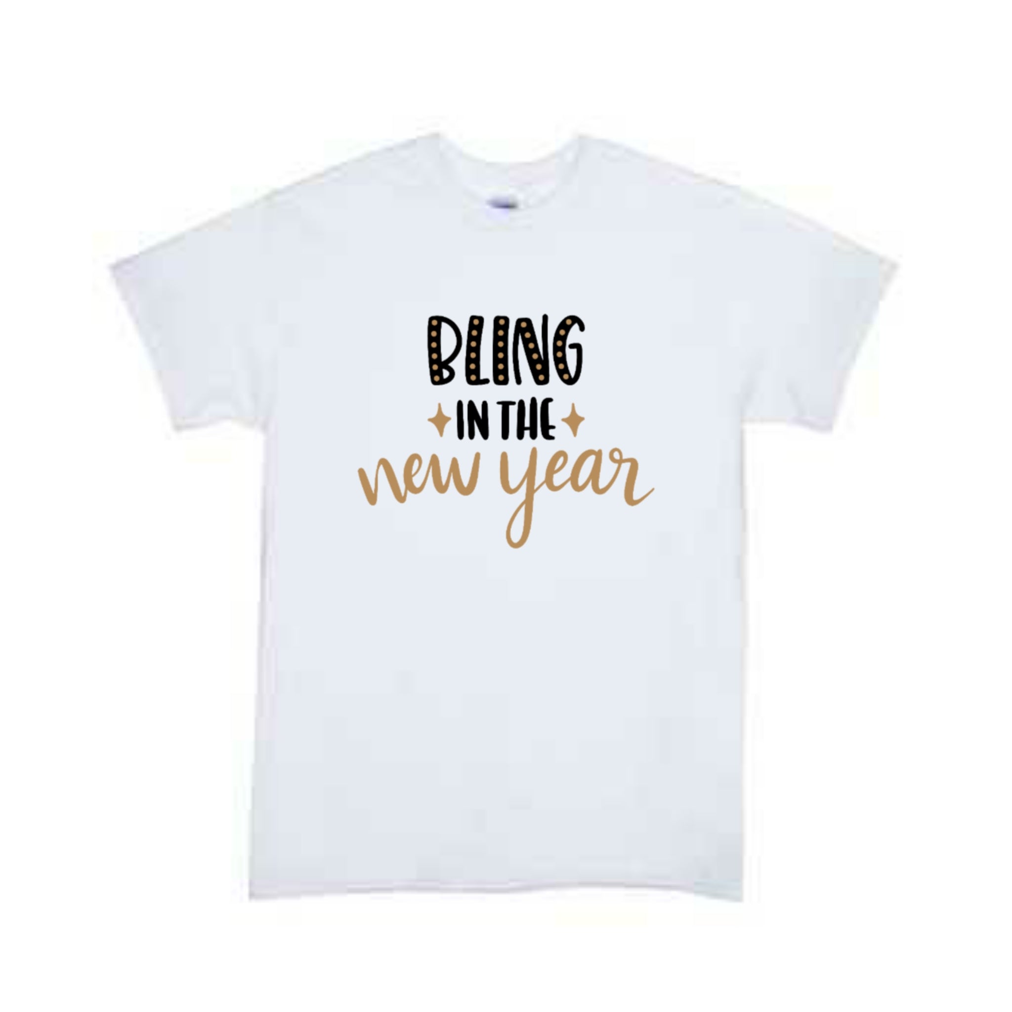 Bling in the new year Boys Shirt Girls Shirt Ladies Shirt Mens Shirt