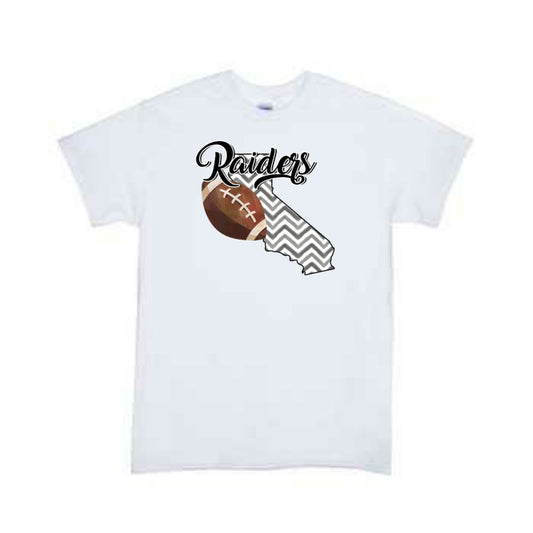 Raiders NFL Football Girls Shirt Ladies Shirt Boys Shirt Mens shirt