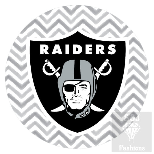 Raiders NFL Football Car Coasters