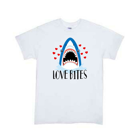 Love Bites Valentine Girls Shirt Boys Shirt