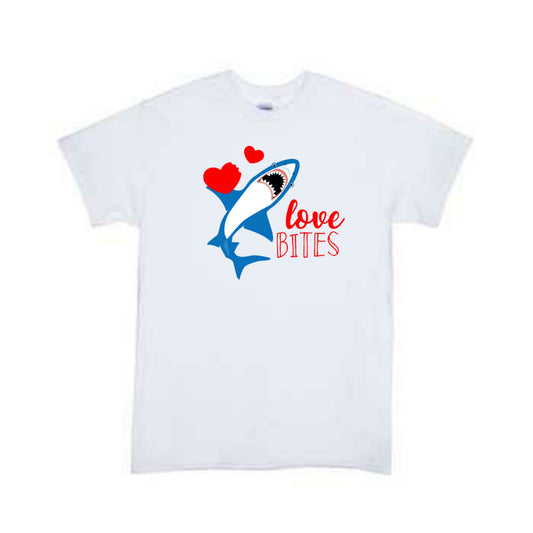 Love Bites Valentine Girls Shirt Boys Shirt
