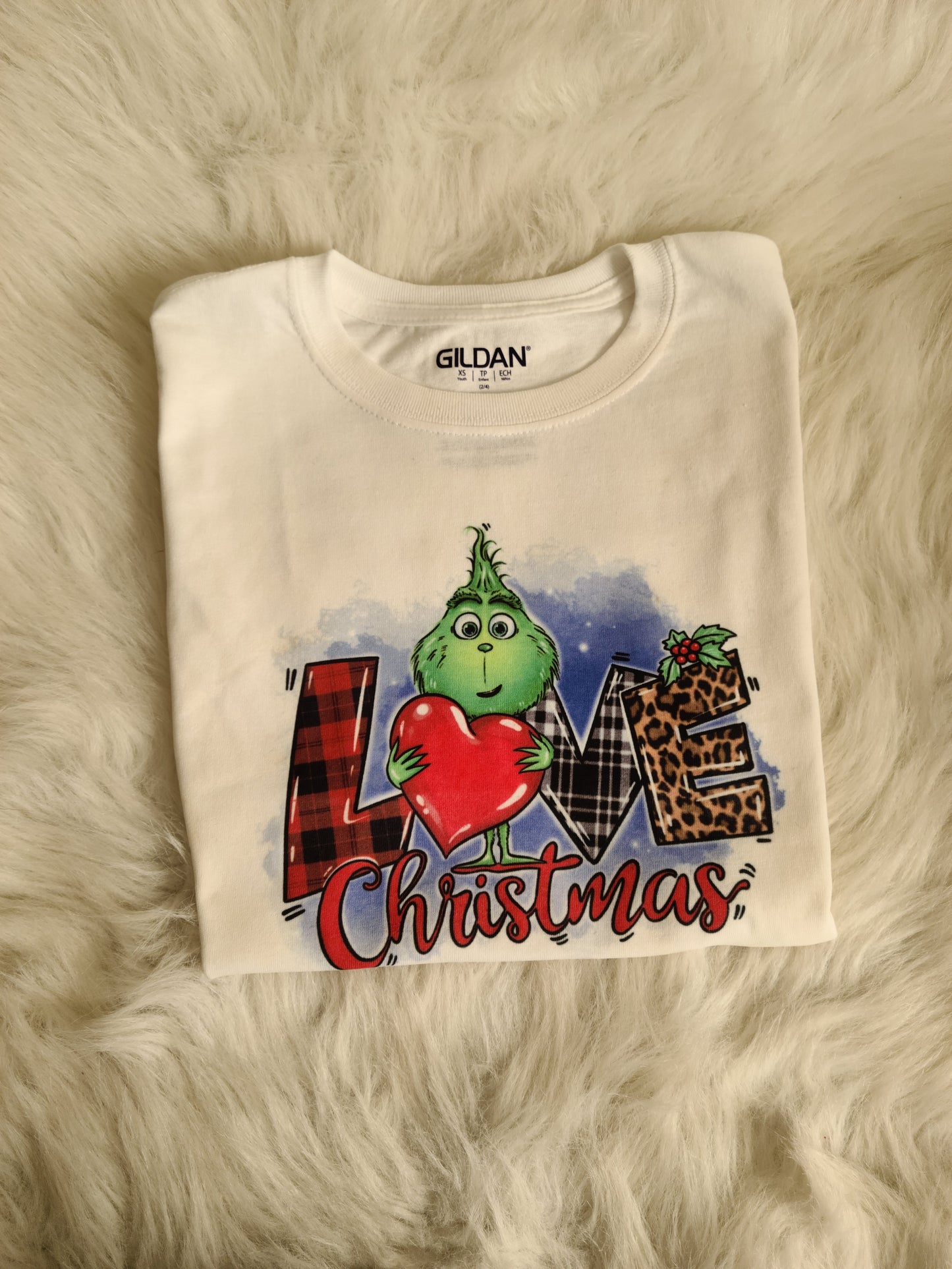 Grinch Love Christmas Christmas Boys Shirt Girls Shirt Ladies Shirt Mens Shirt