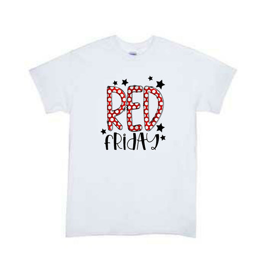 Red Friday Girls Shirt Boys Shirt Ladies Shirt Mens Shirt