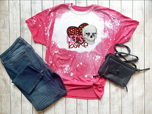Let's Bone Ladies Shirt Valentines