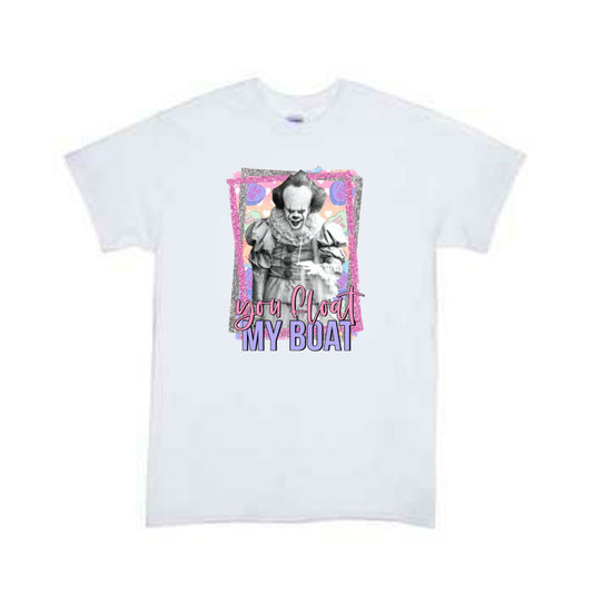 You Float my boat It Valentines Horror Girls Shirt Ladies Shirt