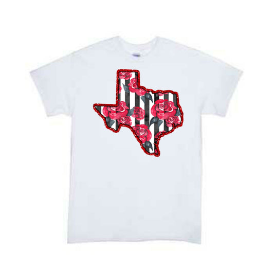 Rose ANY State Boys Shirt Girls Shirt Ladies Shirt Mens Shirt