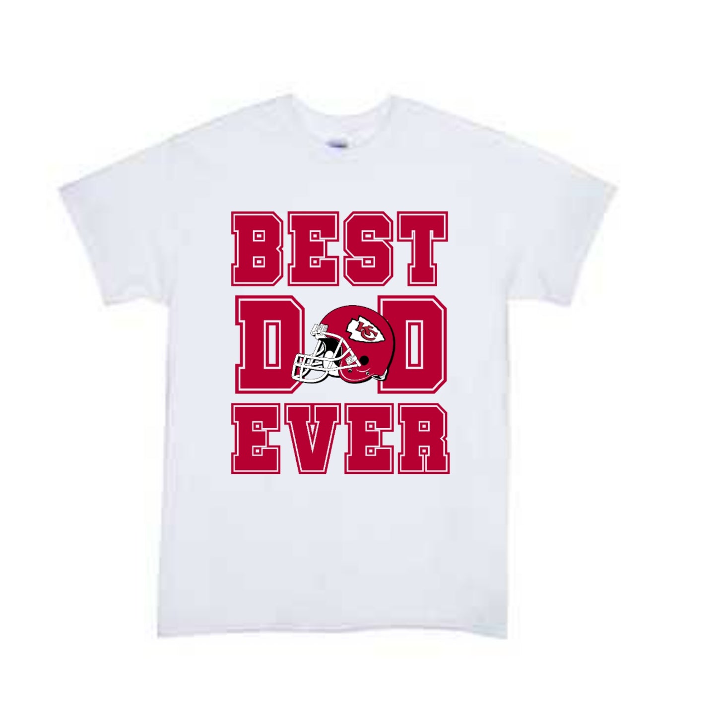 Chiefs Best Dad Ever NFL  Father's Day Mens Shirt