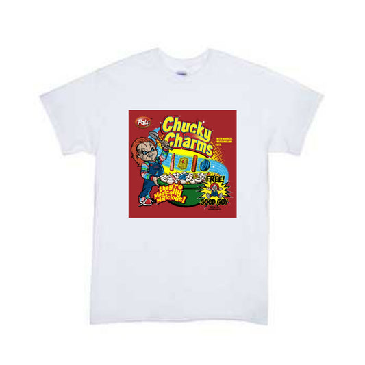 Chucky Charm Boys Shirt Girls Shirt Ladies Shirt Mens Shirt Halloween